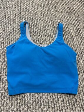 Women’s Scoop Tank Top in Vibrant Blue